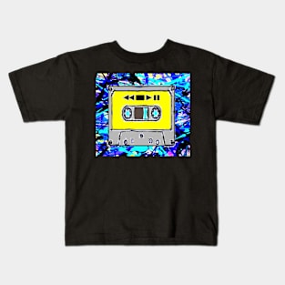 cassette paint popart 2 Kids T-Shirt